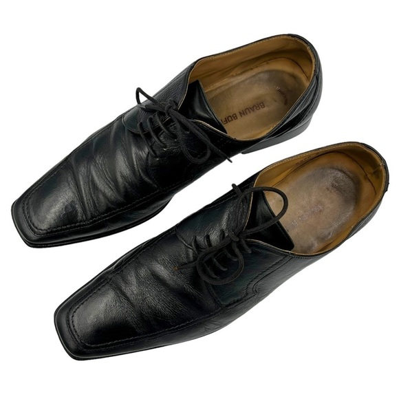 BRAUN BUFFEL Leather Oxford Shoe main image 7